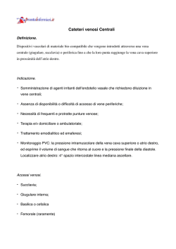 Gestione CVC - Pronto Infermieri