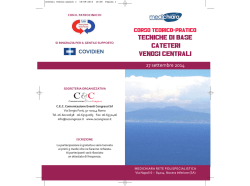 Programma - CEC Comunicazioni Eventi Congressi Srl