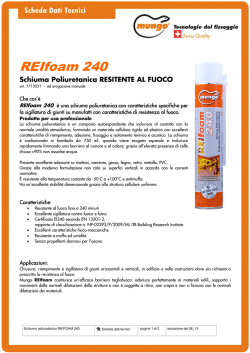 Scheda Tecnica - Ferramenta Rossi