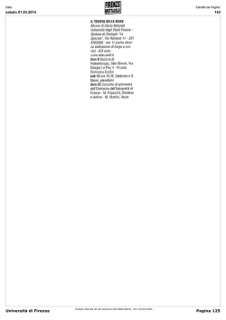 Stamp Toscana - Museo di Storia Naturale