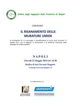 il risanamento delle murature umide