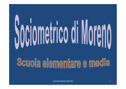 Sociometrico di Moreno elem-inf blu [modalit&agrave;