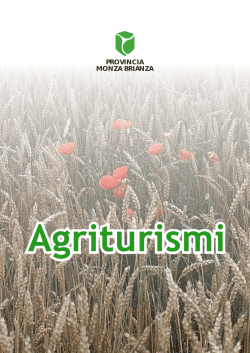 Scarica la guida degli AGRITURISMI