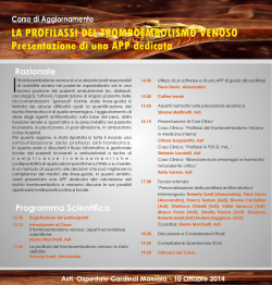 Clicca qui per scaricare il Programma in formato pdf