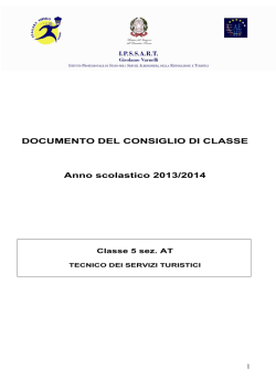 Documento del 15 maggio classe 5TA.