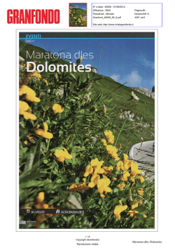 Granfondo - Maratona dles Dolomites