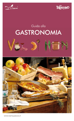 Scarica la GUIDA ALLA GASTRONOMIA 2014