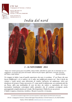 India del nord 3 - CTC | Compagnia di Turismo e Cultura