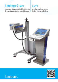 Brochure Limitag V5 Quadricromia (LCMYK) IT