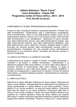 Istituto Salesiano "Sacro Cuore" Liceo Scientifico