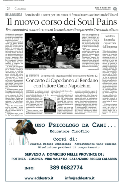 Quotidiano 30 12 2014