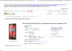 nokia lumia 820 red rosso 8gb lte 4g windows phone 8