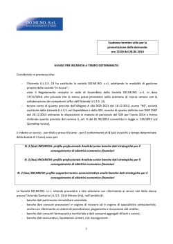 avviso - ULSS 13