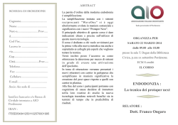 brochure Dott. Ongaro