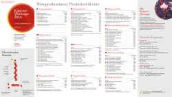 teilnehmenden Weinproduzenten und ihre Weine