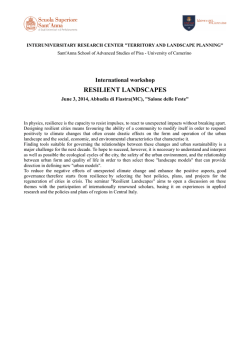 Agenda Resilient landscapes_ENG - Ordine dei Geologi delle Marche