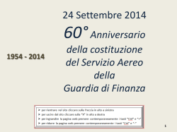 3) Cerimonia militare con la partecipazione del Comandante