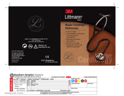 stetoscopio 3M&trade; Littmann&reg; Master Cardiology