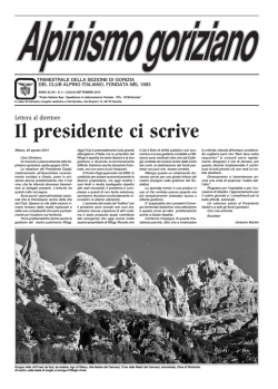 Alp Gor n° 3 2014 - CAI sezione di Gorizia