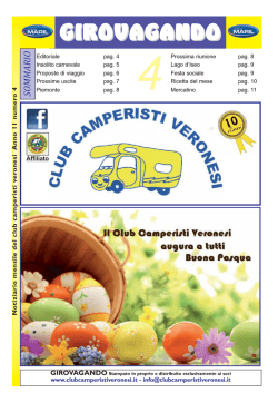 GIROVAGANDO - Club Camperisti Veronesi