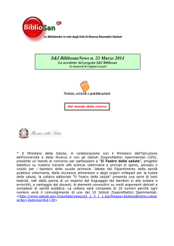 n. 23 Marzo 2014