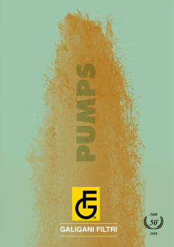 GALIGANI FILTRI - lusoitaliana.pt