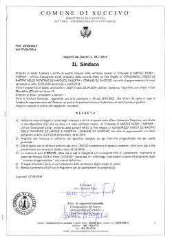 Allegato 1 - Comune di Succivo