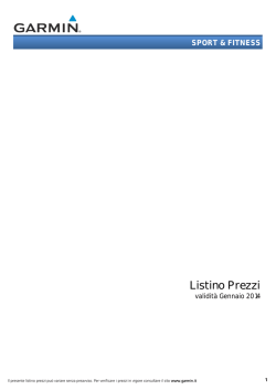 Listino Prezzi