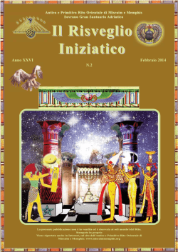 Il Risveglio Iniziatico - Febbraio 2014