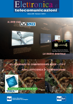 telecomunicazioni - Rai - Centro Ricerche e Innovazione Tecnologica