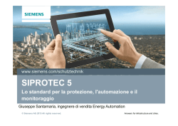 SIPROTEC 5 - Siemens Schweiz AG