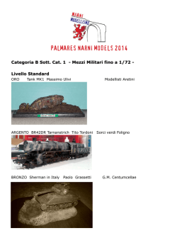 Mezzi Militari - Narni sotterranea