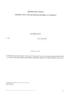 n44 OGGETTO - ULSS 6 Vicenza