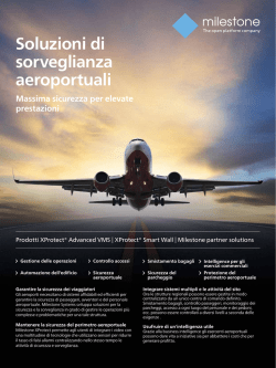 Soluzioni aeroporto volantino