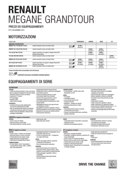 Listino prezzi