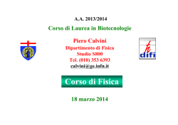 Corso di Fisica