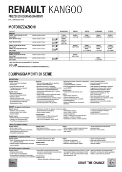 Listino prezzi