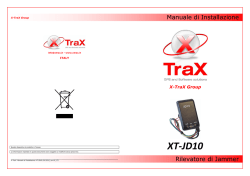 XT-JD10 - XTRAX | sistemi di localizzazione satellitare GPS