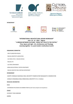 June 16 - 21, 2014 Ragusa