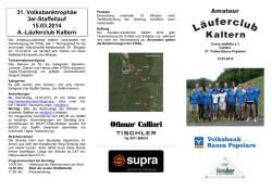 L&auml;uferclub Kaltern