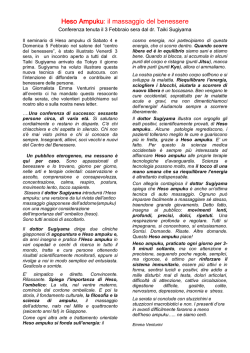 Heso Ampuku: il massaggio del benessere