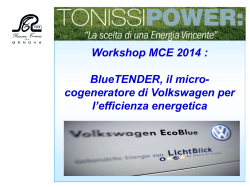 Presentazione MCE 2014 Ranieri Tonissi Spa