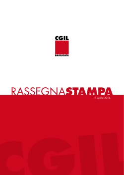 11_4_2014 - CGIL Basilicata