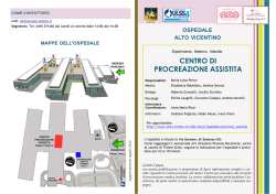 Carta del Servizio - Azienda Ulss 4 Alto Vicentino