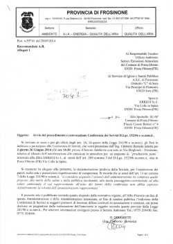 PROVINC:AD:FROSINONE - Comune di Posta Fibreno