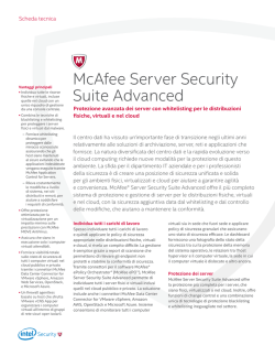 McAfee Server Security Suite Advanced