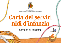Carta dei servizi asili nido
