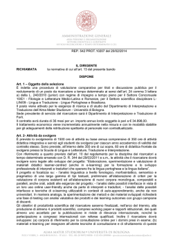 l-lin 09 bando it - Università degli Studi di Bologna