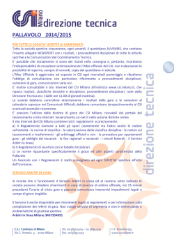 Fasi Finali Pallavolo