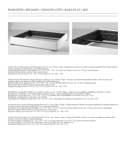 piani letto / bed bases / einlegeplatten / bases de lit / red